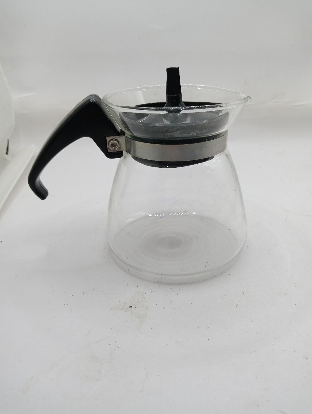 Vintage Mini 4" Pyrex 8 Oz Corning Single Serve Coffee Pot Carafe